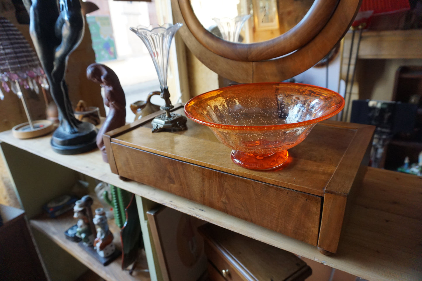 Coupe à fruits Biot années 70