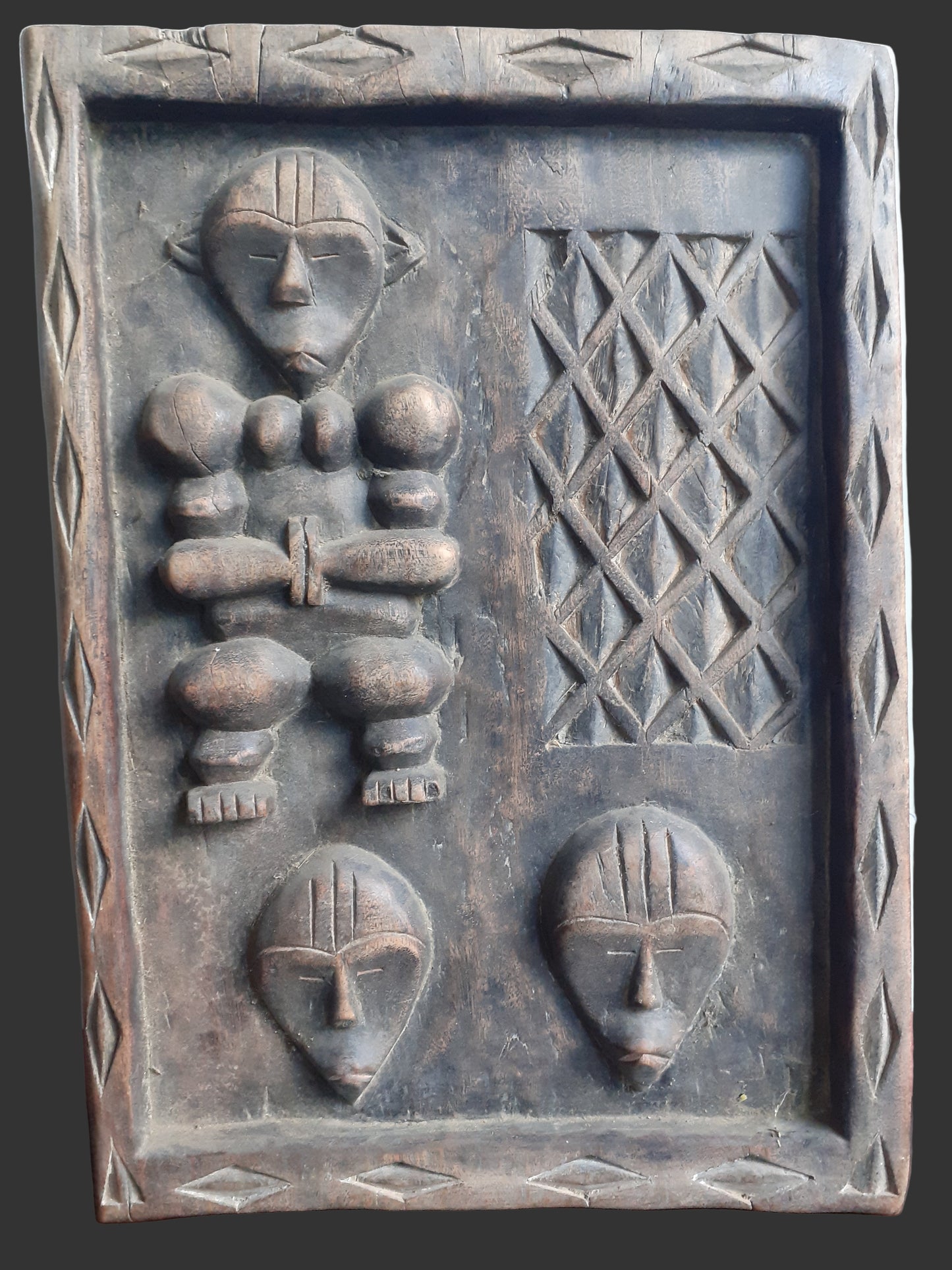 Porte de grenier Dogon (Mali)