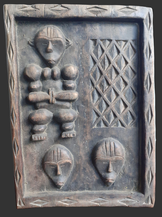 Porte de grenier Dogon (Mali)