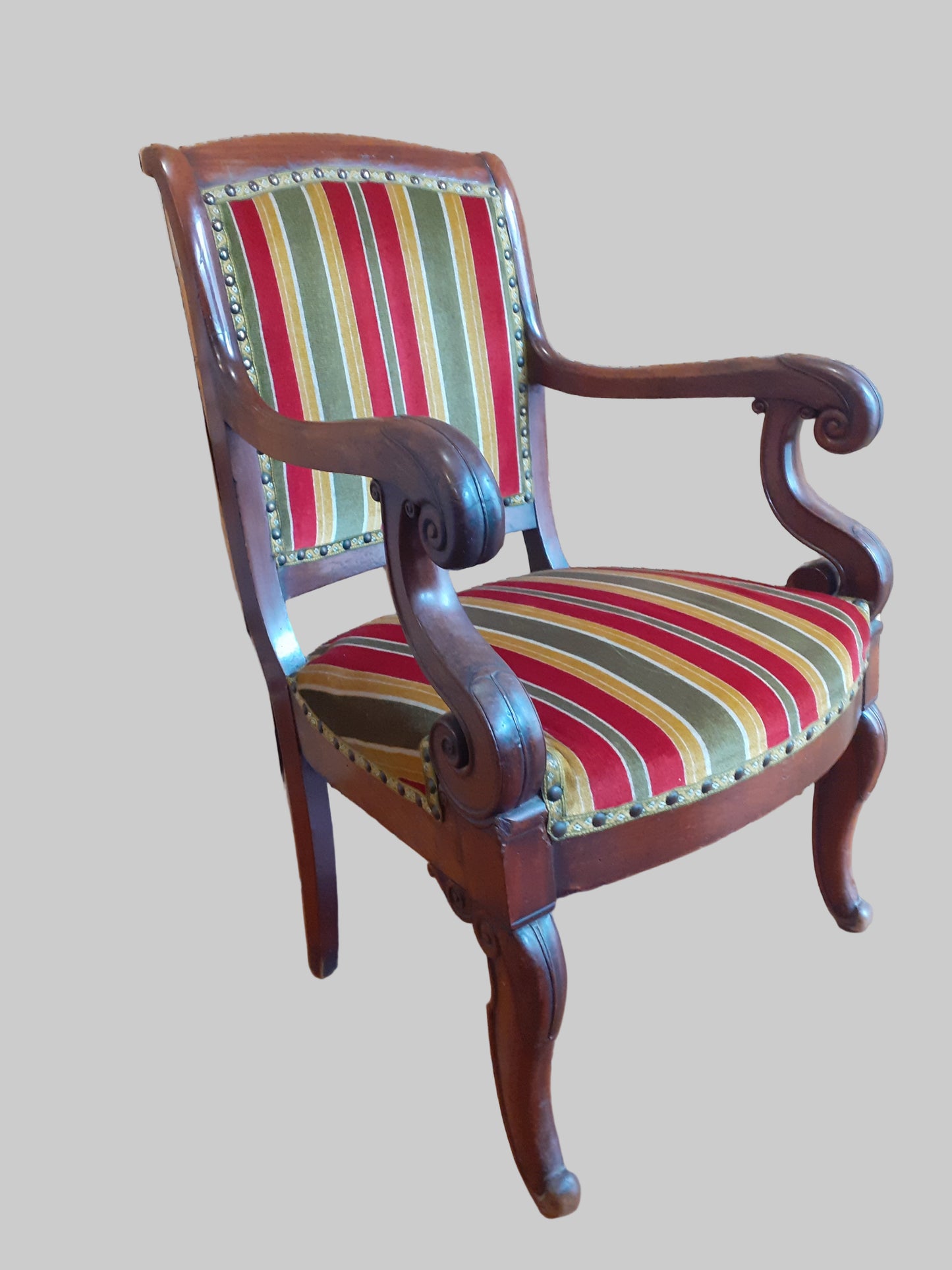 Fauteuil à crosses - XIX°s.