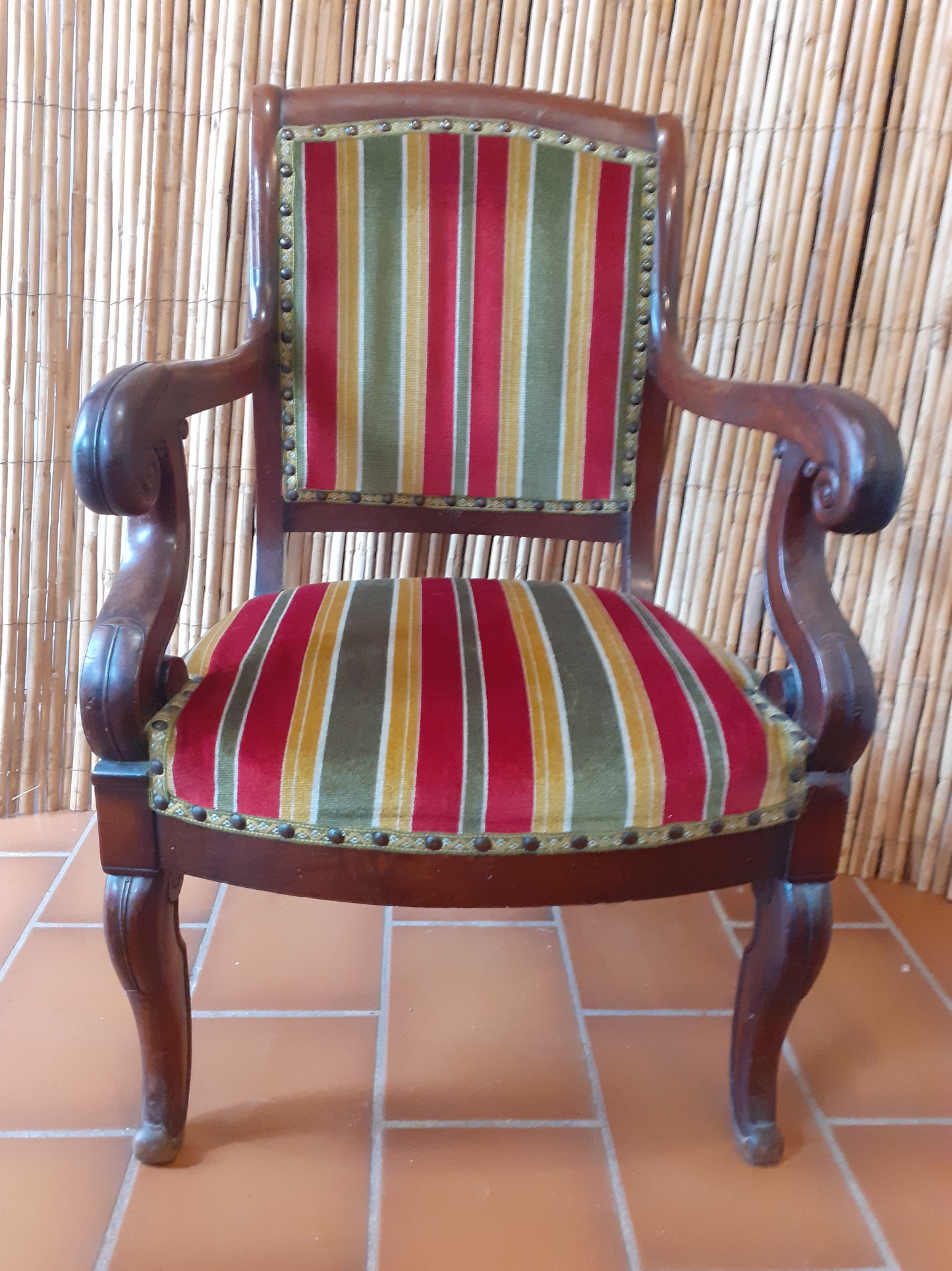 Fauteuil à crosses - XIX°s.