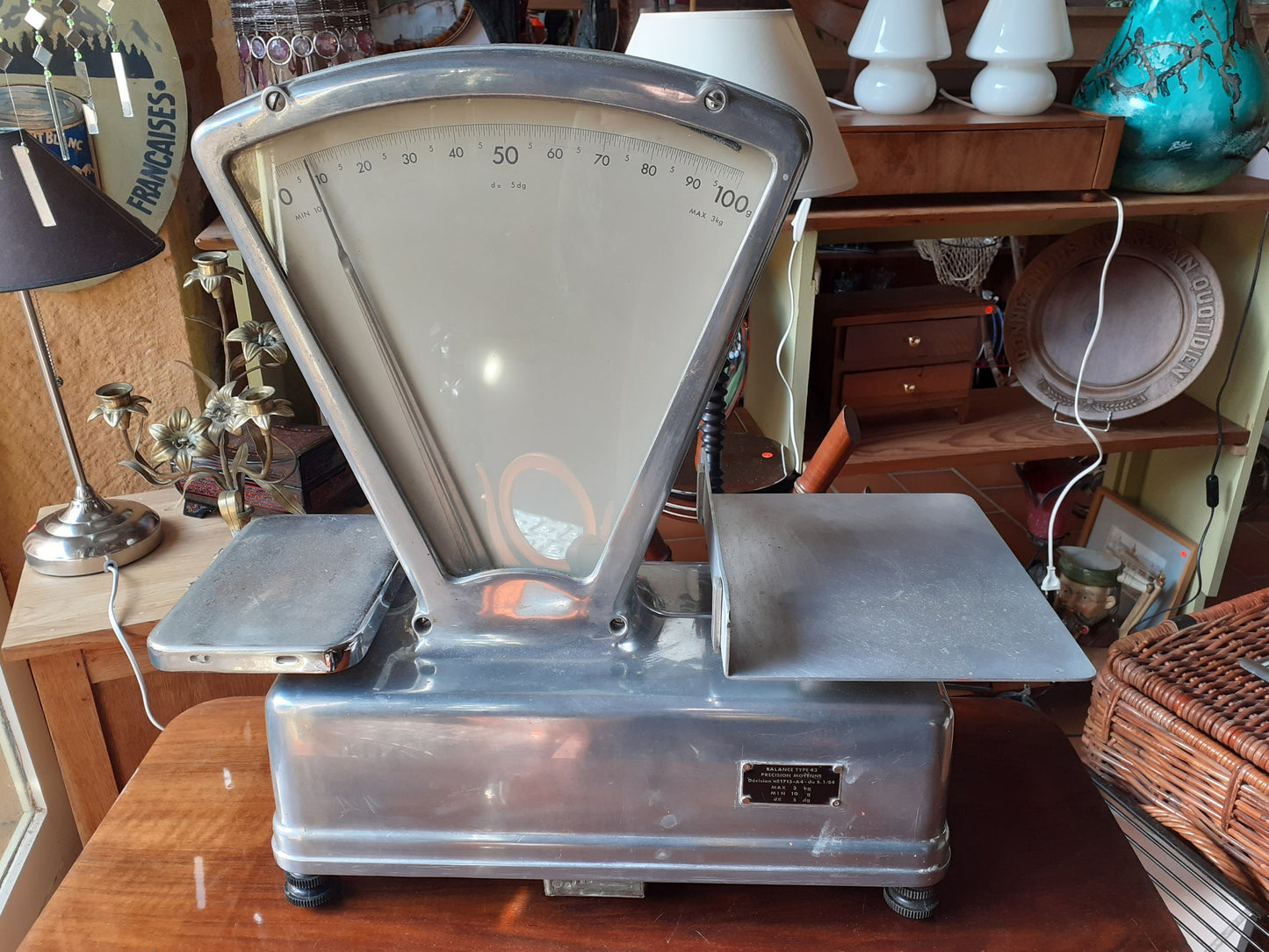 Balance d'épicier de 1954