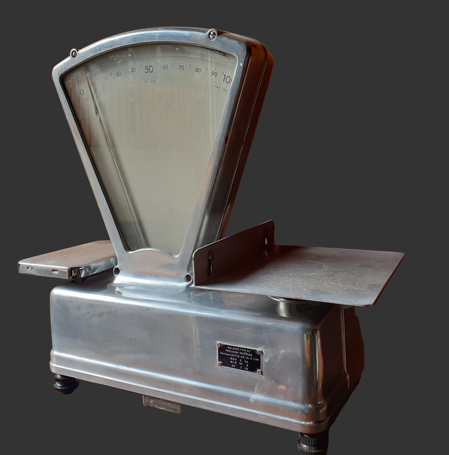 Balance d'épicier de 1954