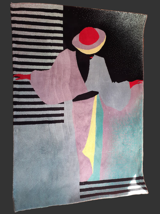 Tapis design Memphis des années 80