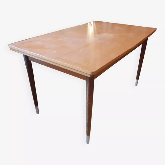 Table rectangulaire extensible vintage