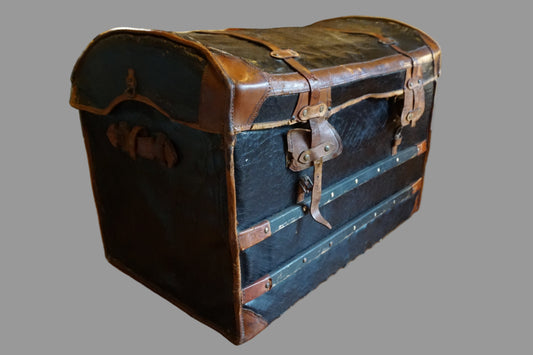 Malle de voyage du XIX° siècle