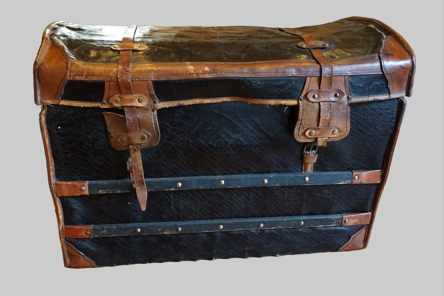 Malle de voyage du XIX° siècle