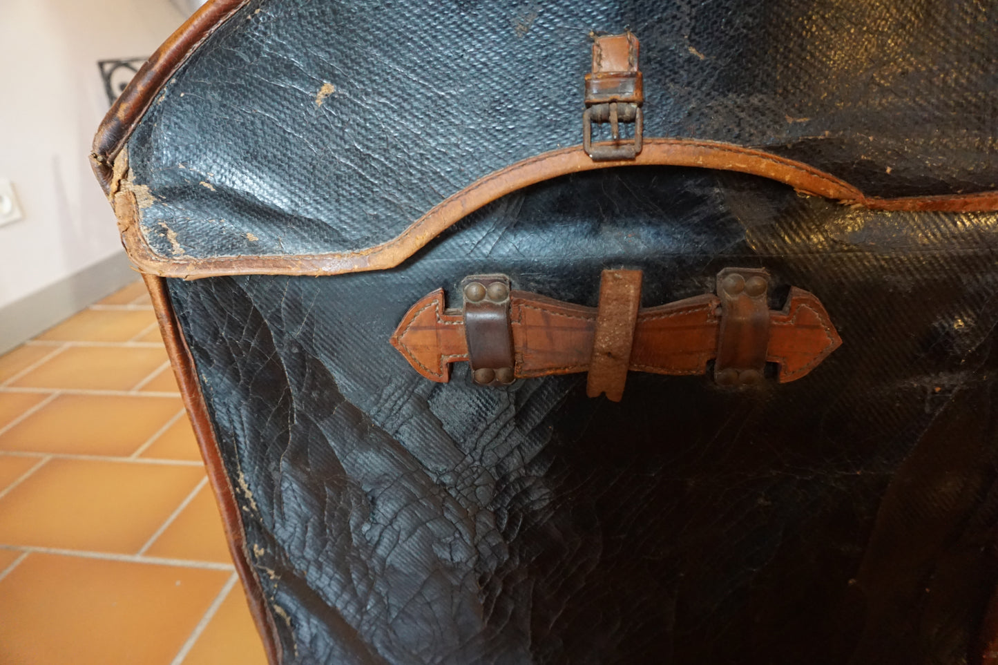 Malle de voyage du XIX° siècle