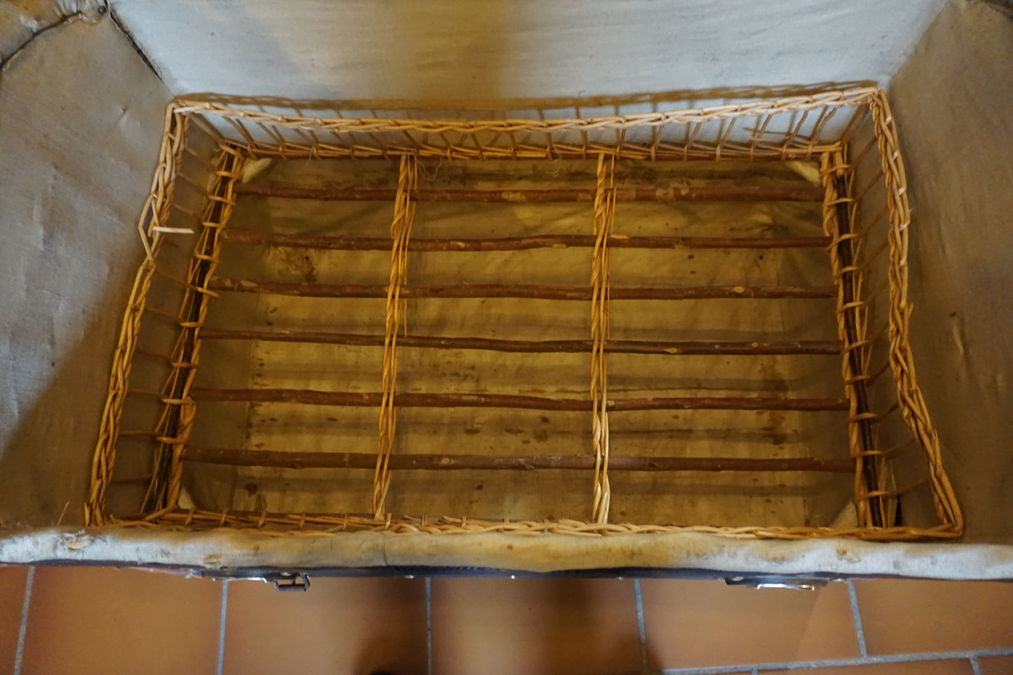 Malle de voyage du XIX° siècle