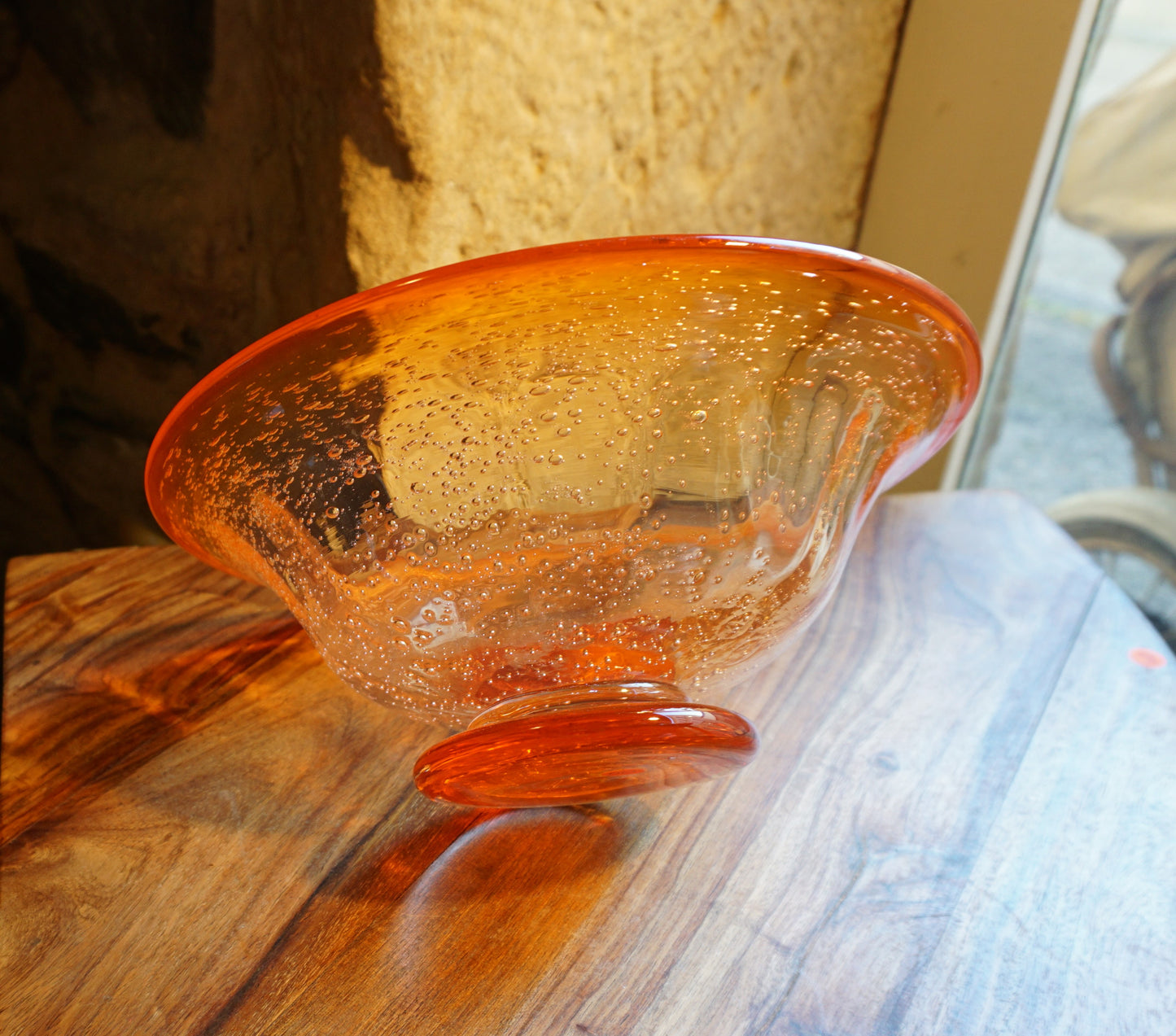 Coupe à fruits Biot années 70