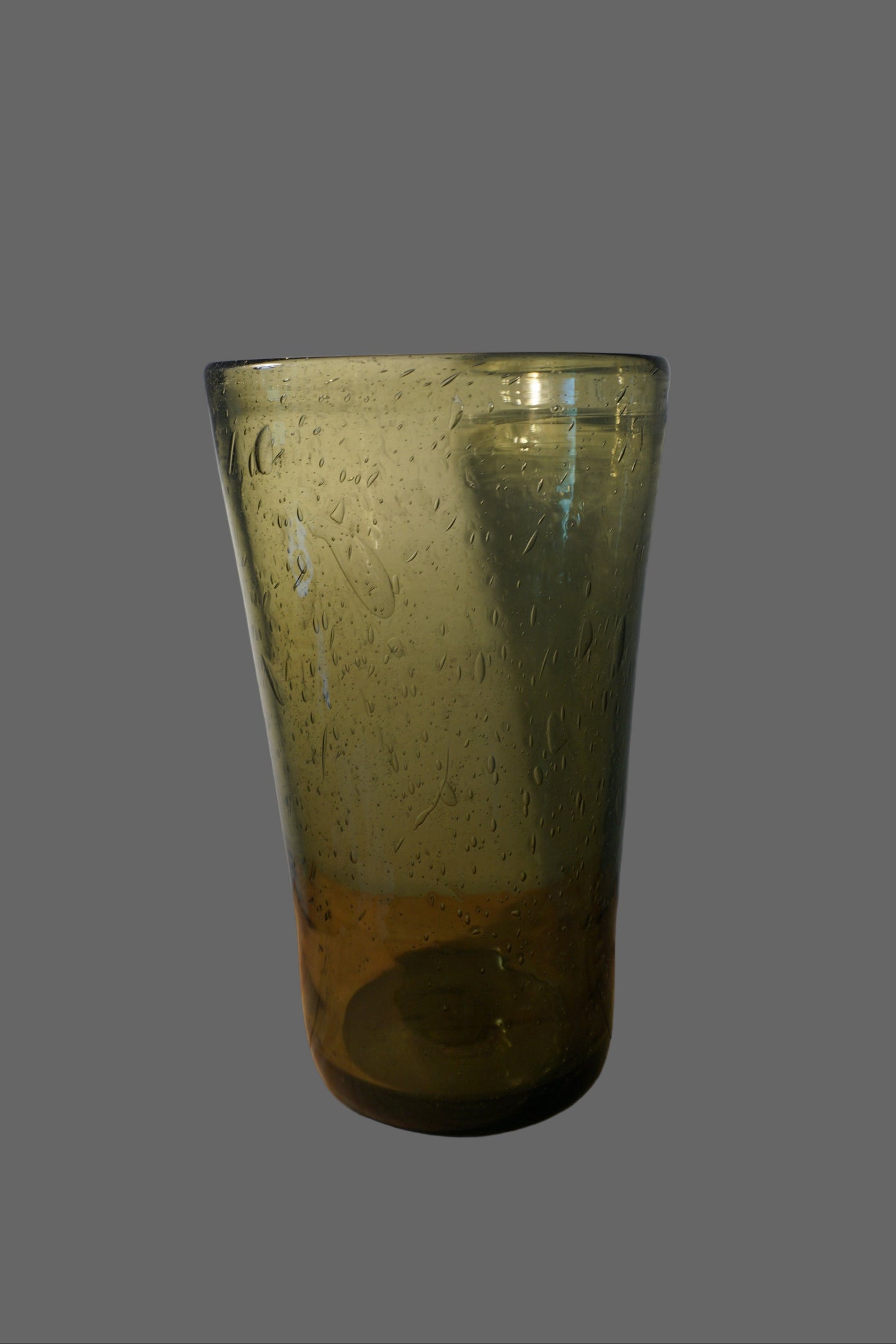 Vase Biot en verre soufflé - Années 70