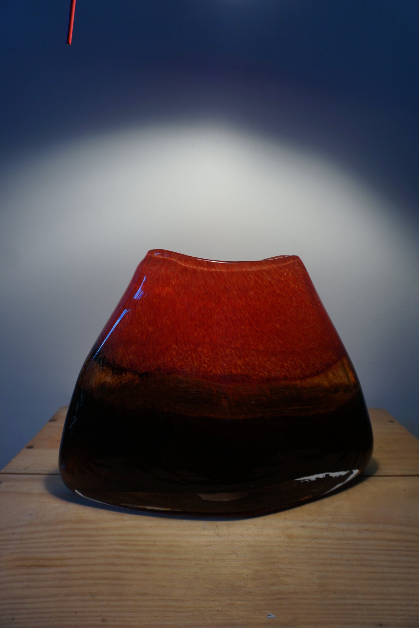 Vase de Murano en verre soufflé