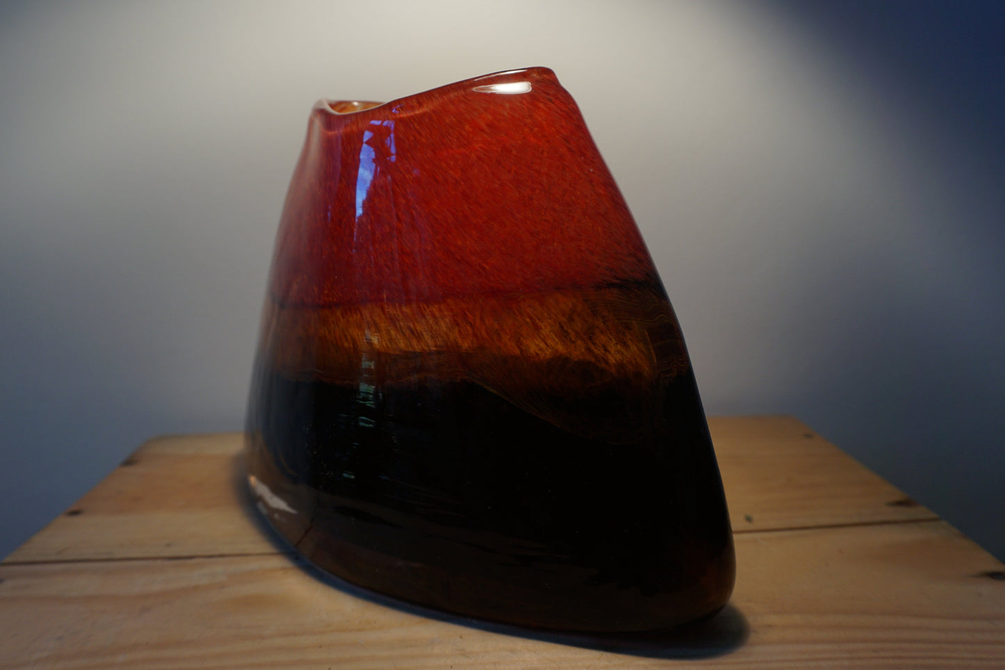 Vase de Murano en verre soufflé