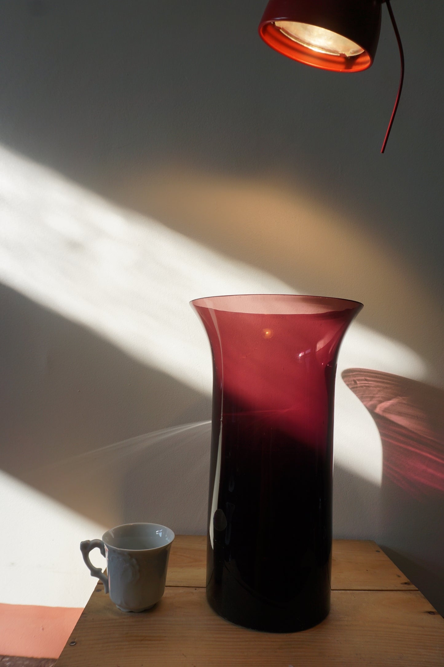 Vase Murano en verre soufflé