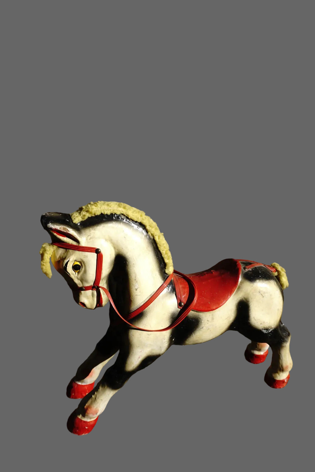 Cheval en carton bouilli - années 50