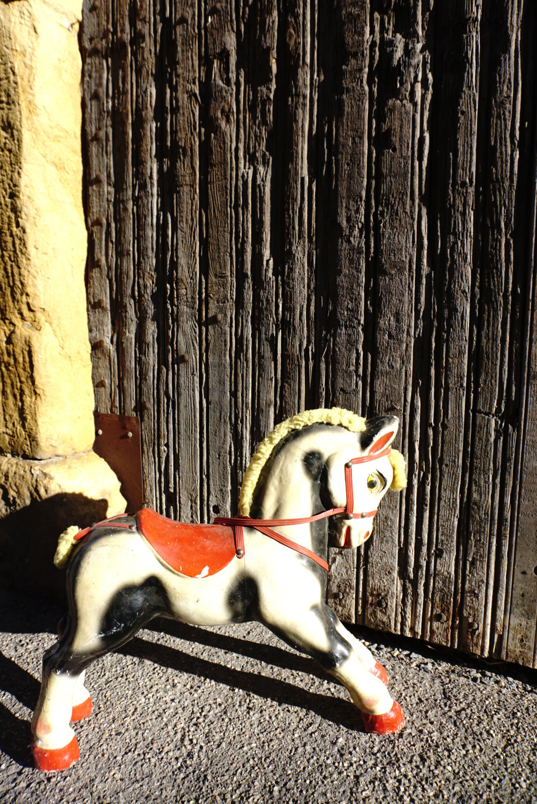 Cheval en carton bouilli - années 50