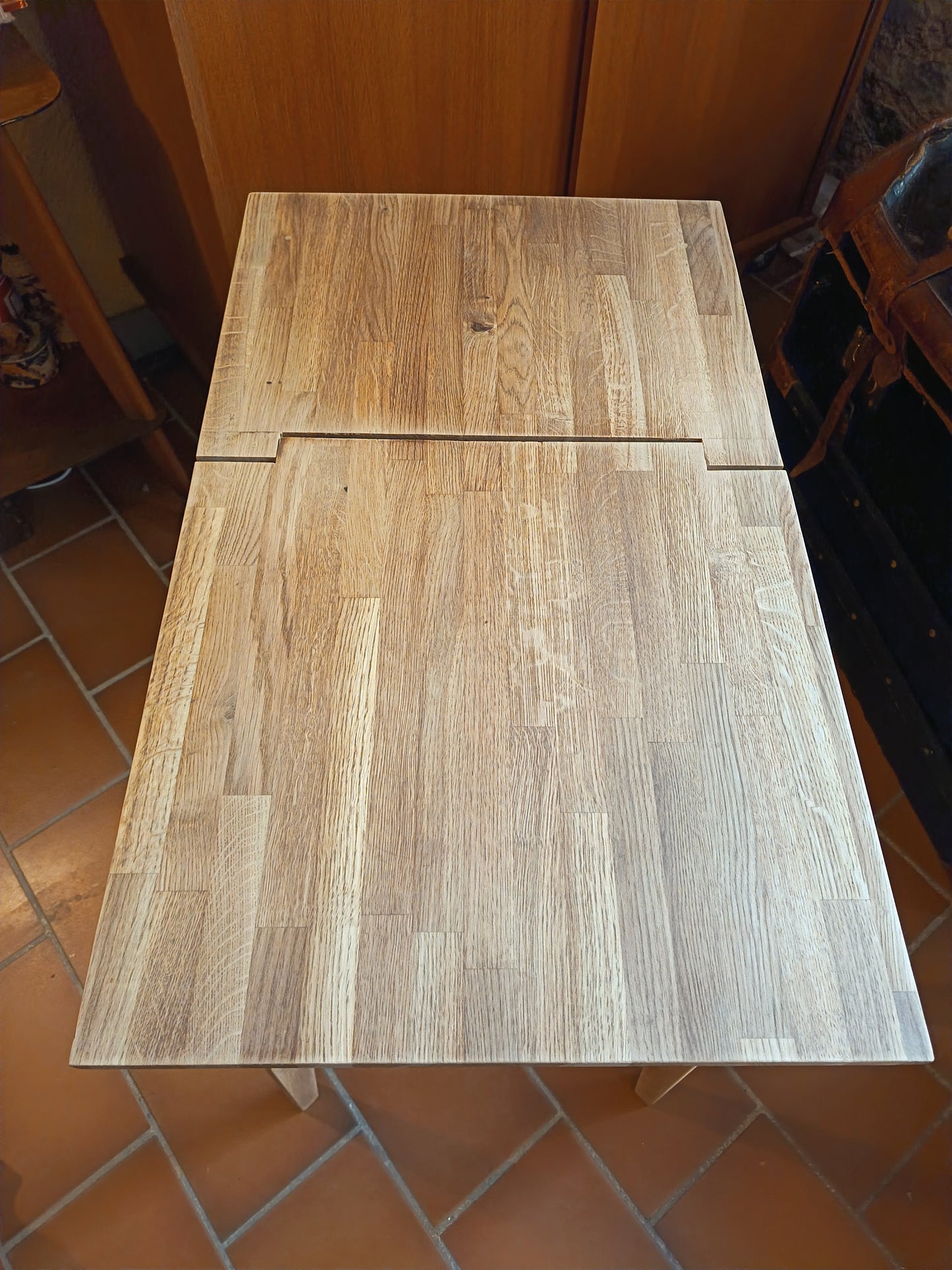 Table à système de style scandinave - années 70