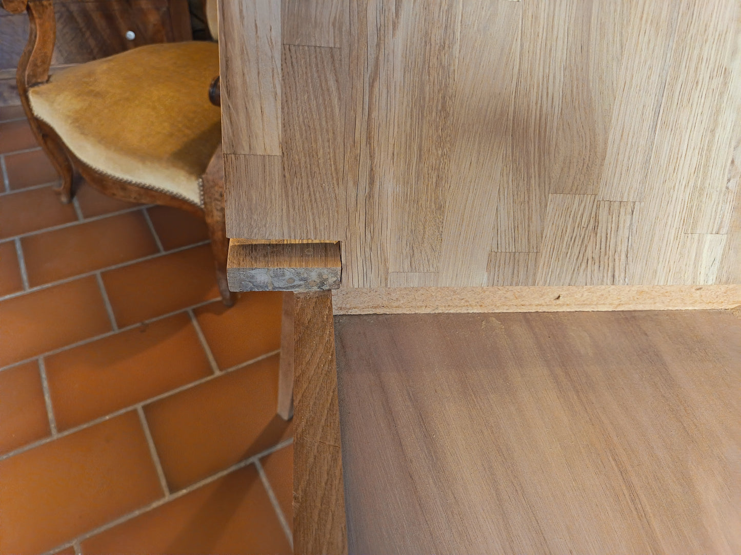 Table à système de style scandinave - années 70