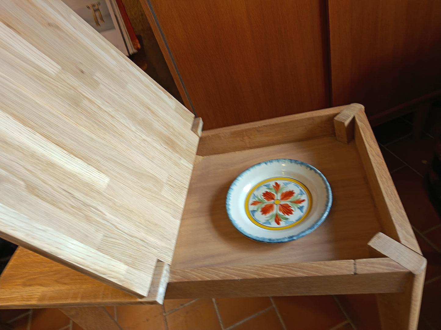 Table à système de style scandinave - années 70