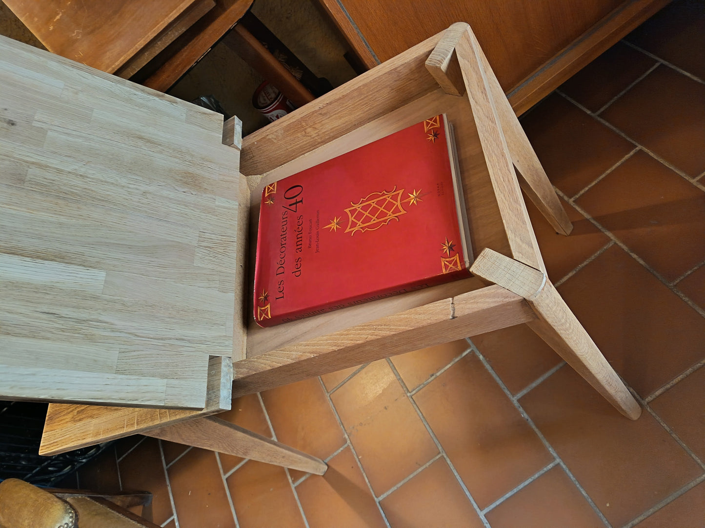 Table à système de style scandinave - années 70