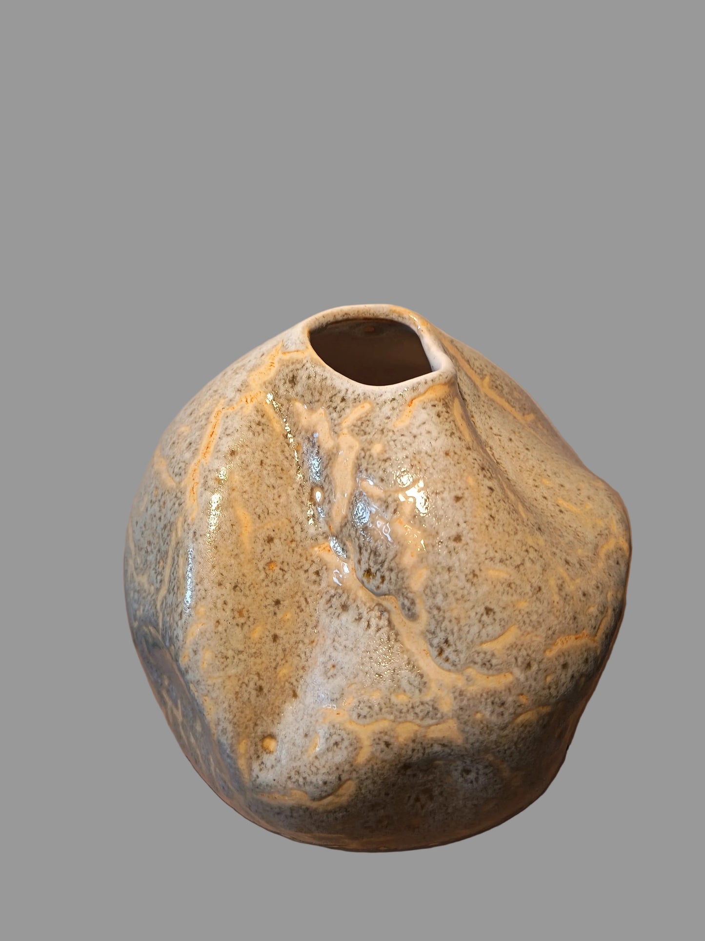 Vase en forme de pierre - période contemporaine