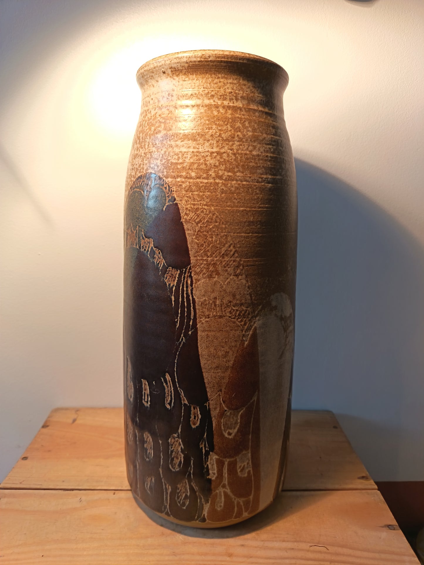 Grand vase ceramique anglais - période contemporaine