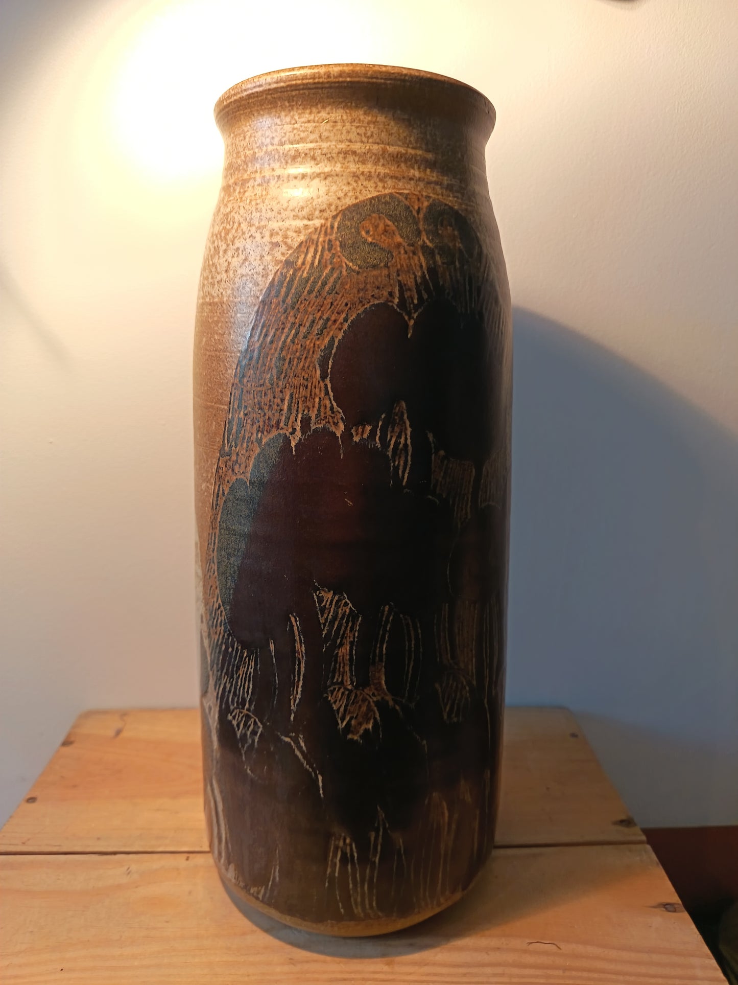 Grand vase ceramique anglais - période contemporaine