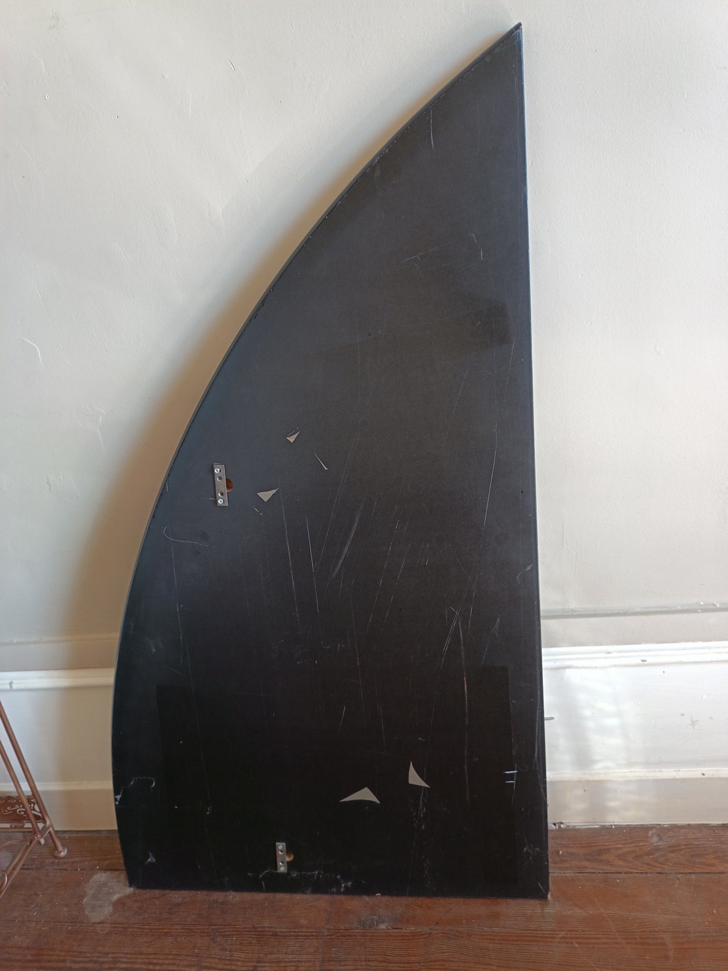 Miroir arc de cercle - années 80