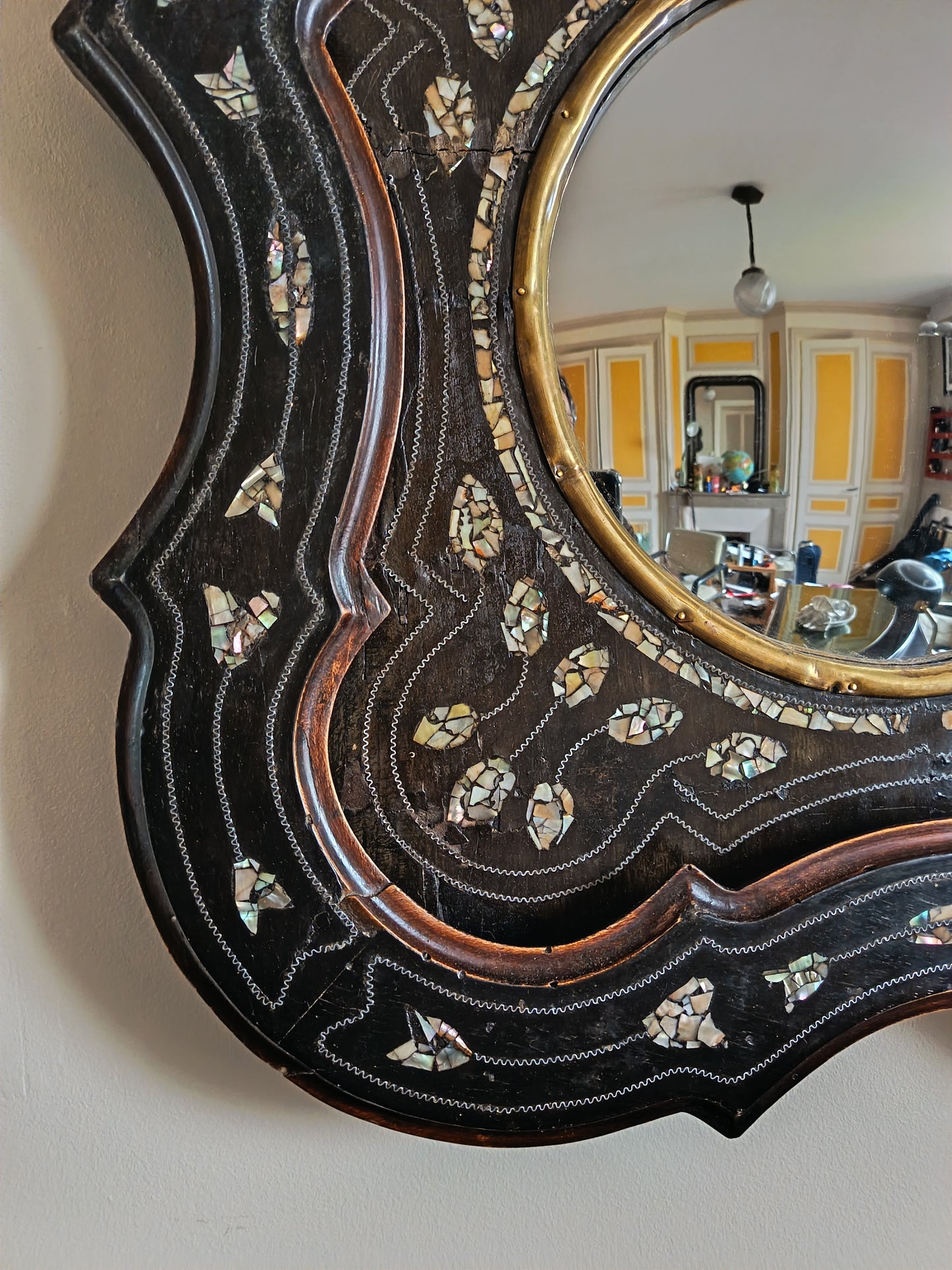 Miroir de sorcière - fin 19° siècle