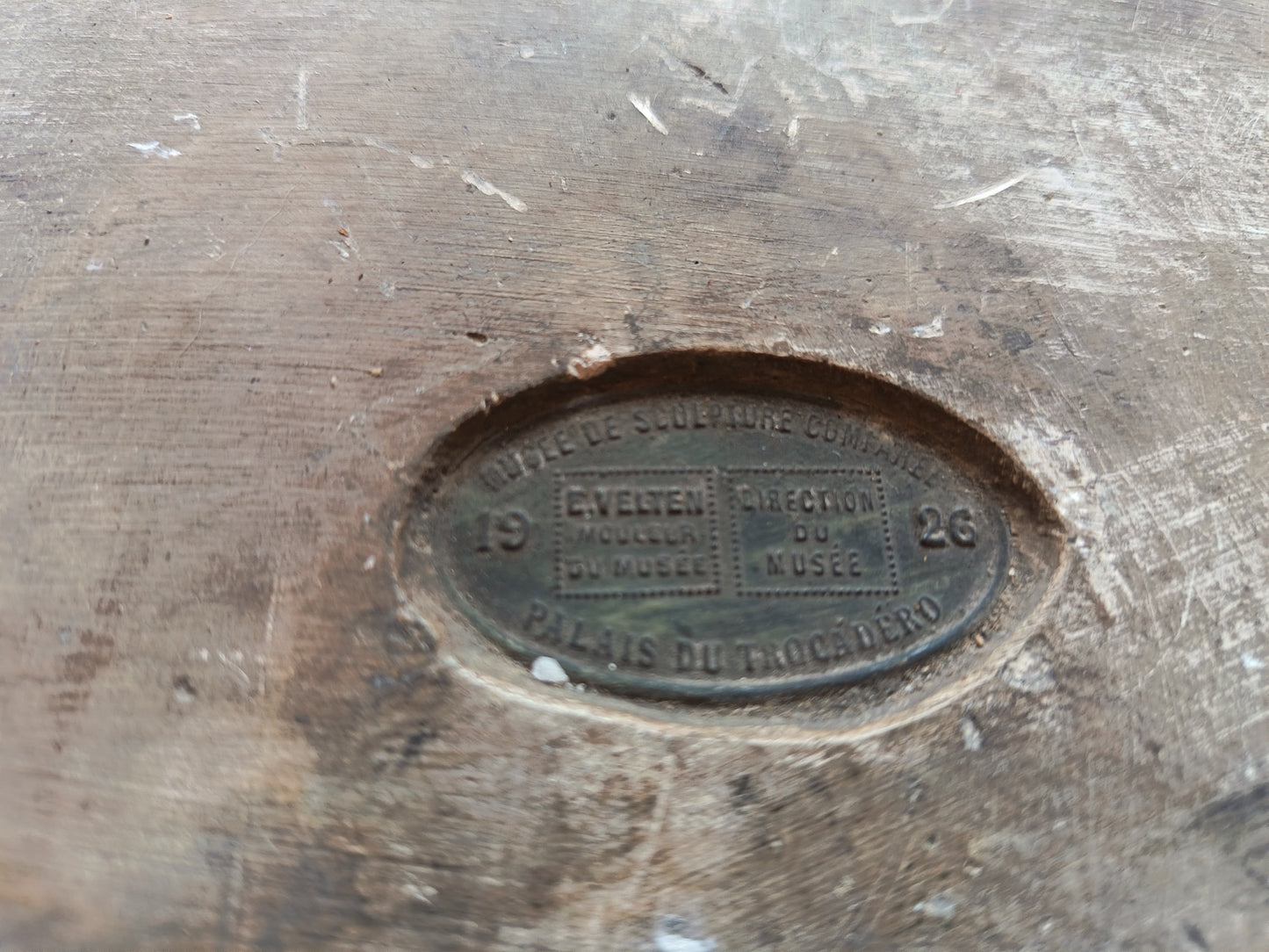 Moulage de chapiteau antique - 1926